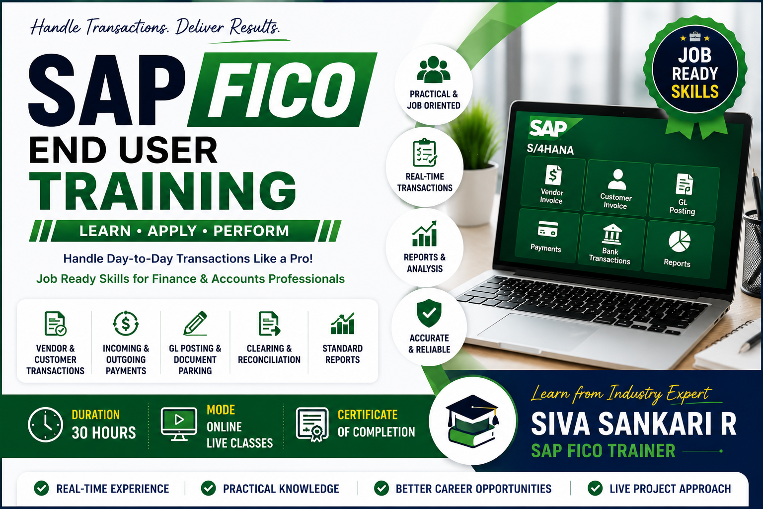 SAP FICO End user Trainning